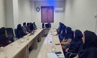 جلسه ارائه و بررسی چارت سازمانی پژوهشکده و آزمایشگاه جامع